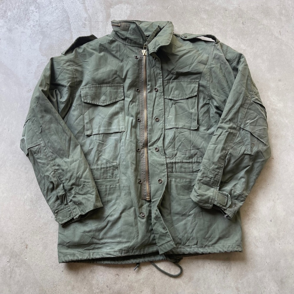 Rothco Ultra Force US Army Mens M-65 Field Coat Jacket Olive Green Small Regular